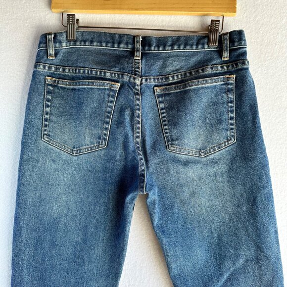 APC A.P.C. Petit New Standard Mens Jeans 30x26 Light Wash Blue Denim Button Fly - Picture 7 of 11